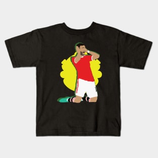 Bruno Fernandes Man Utd Celebration Kids T-Shirt